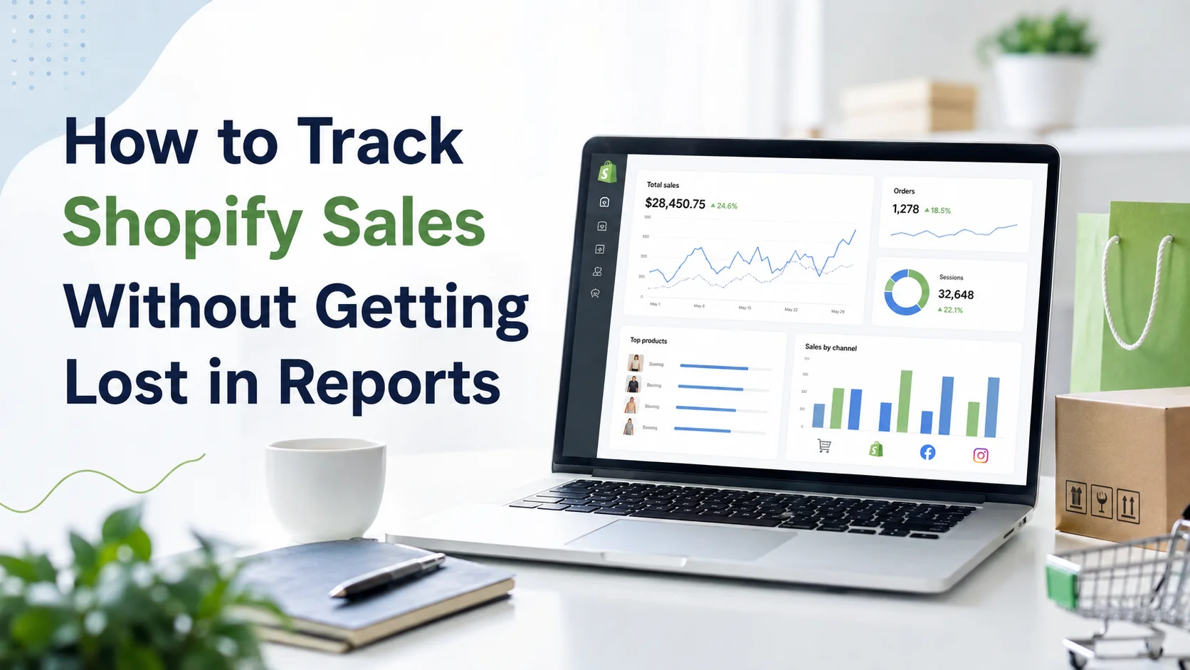 How to Track Shopify Sales Without Getting Lost in Reports